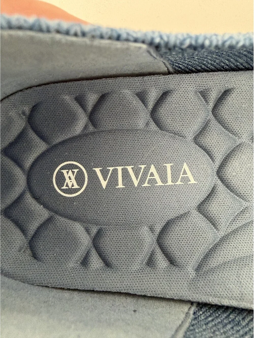 VIVAIA Blue Pointed Toe Knit Flats Eco-Friendly EU 39